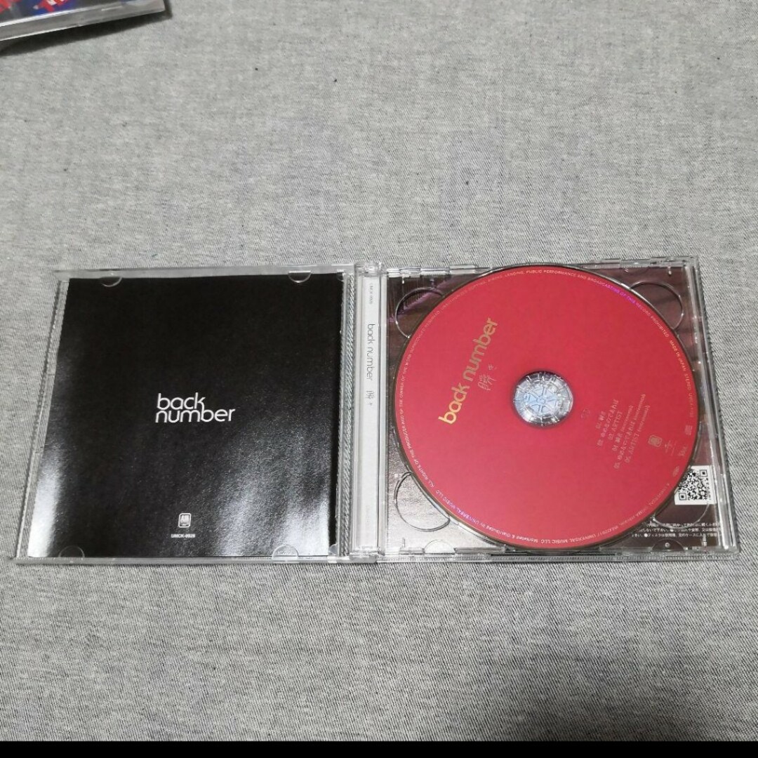 back number 瞬き 初回限定盤 DVD付 エンタメ/ホビーのCD(ポップス/ロック(邦楽))の商品写真