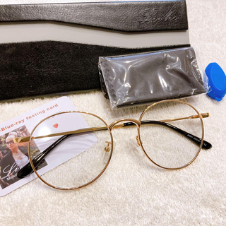メガネ 伊達メガネ ファッション眼鏡 ステンレス(サングラス/メガネ)