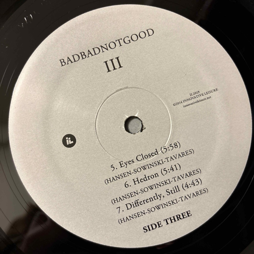 オリジナル盤 BadBadNotGood III レコード LP BBNG エンタメ/ホビーのエンタメ その他(その他)の商品写真