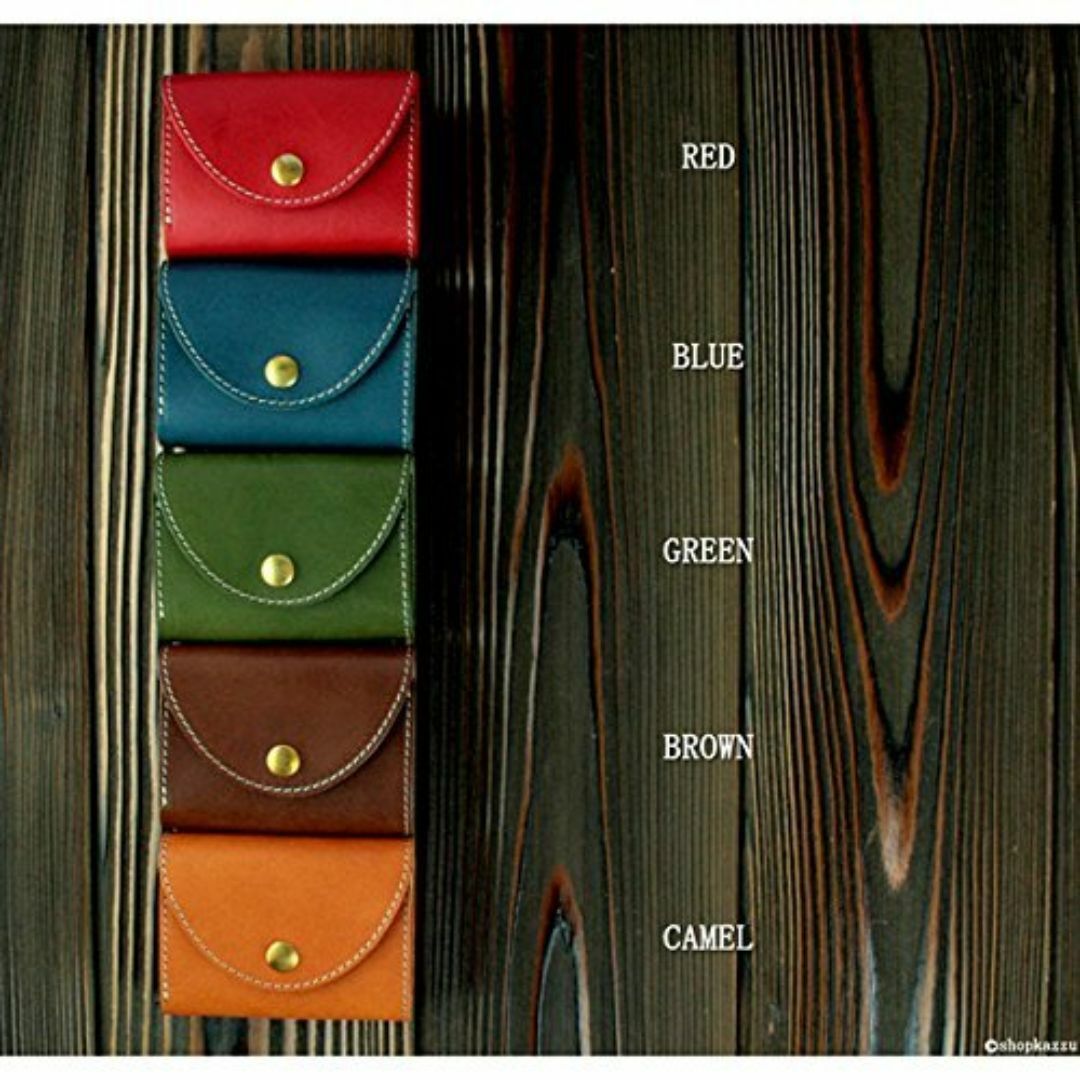 【色: ブラック】[バギーポート] 三つ折り財布 牛革 栃木レザー ミニ財布 【 レディースのバッグ(その他)の商品写真