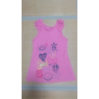 [送料込]size140/ポップで可愛いノースリーブ//(Tシャツ/カットソー)