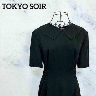 トウキョウソワール(TOKYO SOIR)の【高級/美品】東京ソワール　ワンピースセットアップ　カーディガン　喪服　冠婚葬祭(スーツ)