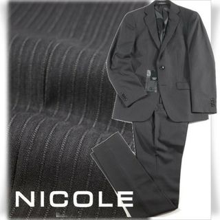 NICOLE selection①シングルスーツ(44S)黒 ※7880※753(セットアップ)