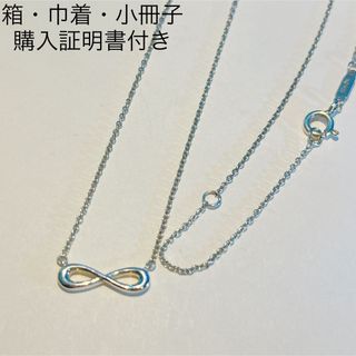 ティファニー(Tiffany & Co.)の733 美品　ティファニー　インフィニティ　ロング　ネックレス　925(ネックレス)