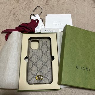 グッチ(Gucci)のグッチ　iPhone12miniケース　(iPhoneケース)