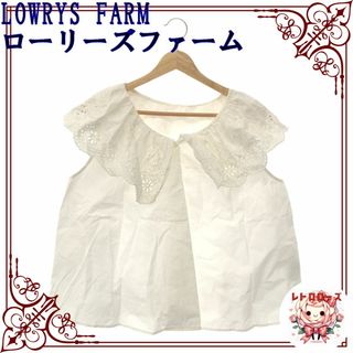 ローリーズファーム(LOWRYS FARM)のLOWRYS FARM ローリーズファーム トップス シャツ ブラウス 袖なし(シャツ/ブラウス(半袖/袖なし))