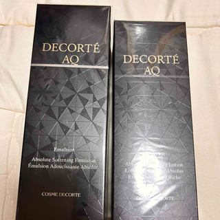 COSME DECORTE - コスメデコルテ AQ化粧水ER 乳液ノーマル 2本セット