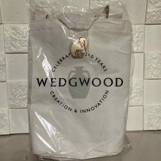 ウェッジウッド(WEDGWOOD)のウェッジウッド260周年記念ワイストトートバッグエコバッグチャーム付き(トートバッグ)