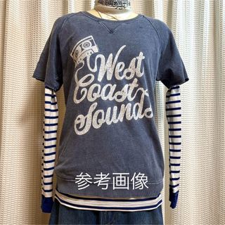 ピーチジョン(PEACH JOHN)の新品未使用!!★PeachJohn ピーチジョン★ボーダーロンT★重ね着インナー(Tシャツ(長袖/七分))