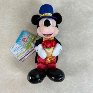 ディズニー(Disney)のディズニー　　ミッキー　ぬいぐるみバッジ　誕生日(キャラクターグッズ)