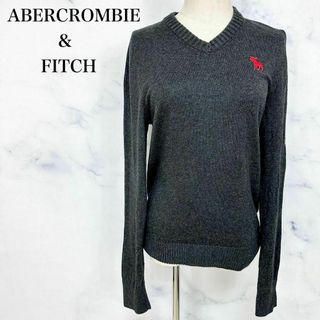 Abercrombie&Fitch - 【美品】アバクロンビーアンドフィッチ　マッスルフィット　カシミヤ　ニット