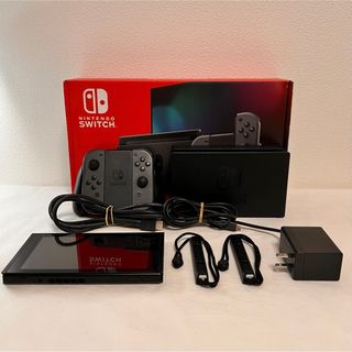 ニンテンドースイッチ(Nintendo Switch)のNintendo Switch バッテリー強化版　箱付き　(家庭用ゲーム機本体)