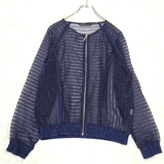 ZARA BASIC ザラ レディース シースルーブルゾン カーディガン(ブルゾン)