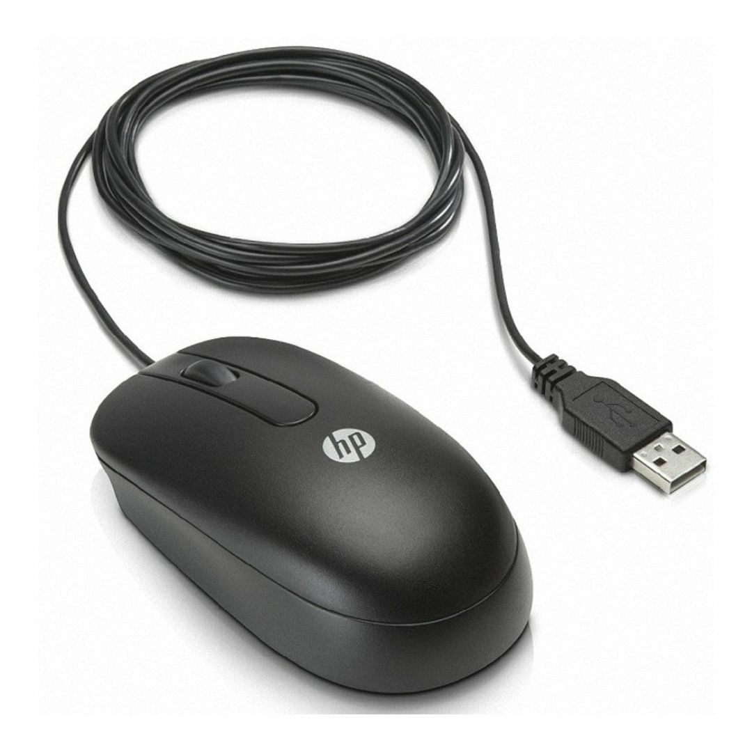 【在庫セール】HP 純正 USB 2ボタン 光学式マウス P/N: 672652 スマホ/家電/カメラのPC/タブレット(PC周辺機器)の商品写真