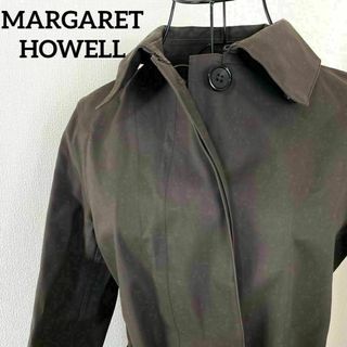 MARGARET HOWELL - マーガレットハウエル　ゴム引きコート　マッキントッシュ別注　トレンチコート