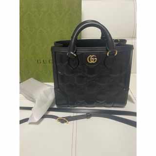 グッチ(Gucci)のGGマトラッセ ミニ トップハンドルバッグ(ショルダーバッグ)