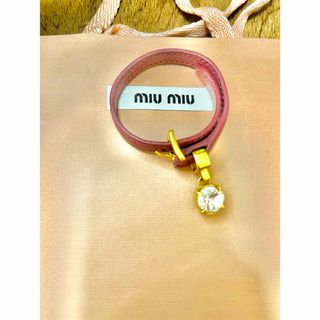 MIU MIU ミュウミュウ　ブレスレット