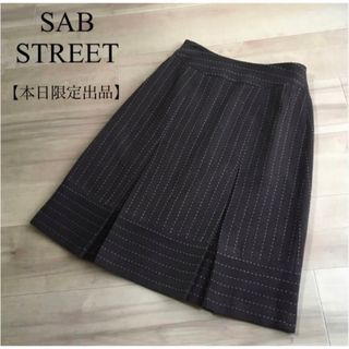 sabstreet - 【 本日限定出品・最終価格 】SAB STREET・ボックスプリーツスカート