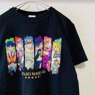 一点物　美品　非売品　JOJO WORLD 2 Ｔシャツ 歴代主人公デザイン