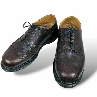 ドクターマーチン(Dr.Martens)の【希少】ドクターマーチン ウィングチップ 革靴 ローファー イングランド製　英国(ブーツ)