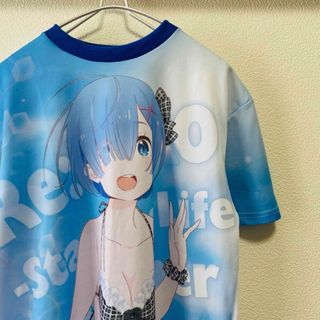 バンプレスト(BANPRESTO)の一点物　非売品　美品　Re：ゼロから始める異世界生活 フルカラー　tシャツ(Tシャツ/カットソー(半袖/袖なし))