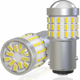 【サイズ:S25ダブル球_色:ホワイト】12V-24V車用 S25 LEDダブル(その他)