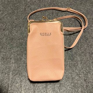 【保管未使用品】【GISELLE】 スマホ & お財布 ショルダーバッグ(ショルダーバッグ)