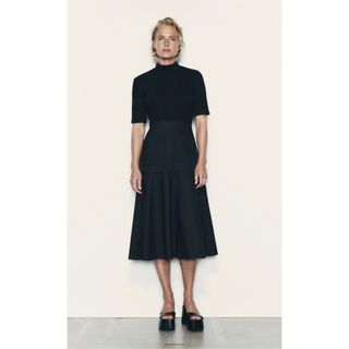 ザラ(ZARA)のZARA ザラ マッチングポケット付きワンピース(ロングワンピース/マキシワンピース)