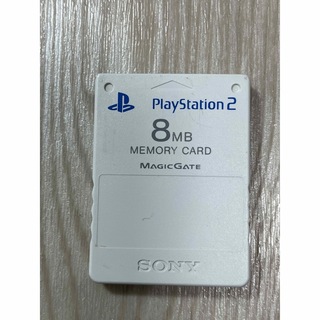 プレイステーション2(PlayStation2)の PS2 メモリーカード 純正 1個 動作確認済 (家庭用ゲーム機本体)