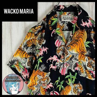 WACKO MARIA - 【超絶人気モデル】ワコマリア ティムリーハイ タイガー オープンカラーシャツ