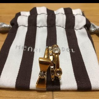 ヘンリベンデル(Henri Bendel)のヘンリベンデル　指輪3つセット(リング(指輪))