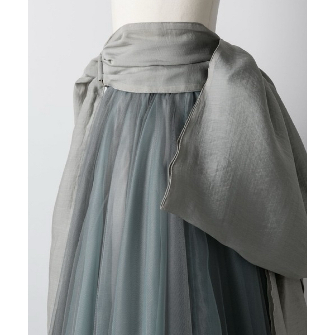 la belle Etude(ラベルエチュード)のBIGリボンOdette レディースのスカート(ロングスカート)の商品写真