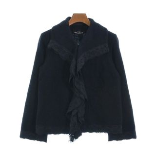 トリココムデギャルソン(tricot COMME des GARCONS)のtricot COMME des GARCONS ブラウス S 紺 【古着】【中古】(シャツ/ブラウス(長袖/七分))