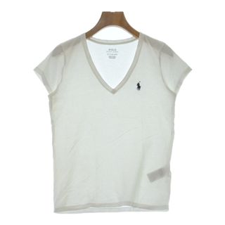 ポロラルフローレン(POLO RALPH LAUREN)のPolo Ralph Lauren Tシャツ・カットソー XS 白 【古着】【中古】(カットソー(半袖/袖なし))