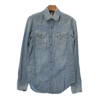 ジースター(G-STAR RAW)のG-STAR RAW ジースターロー カジュアルシャツ S 青(デニム) 【古着】【中古】(シャツ)