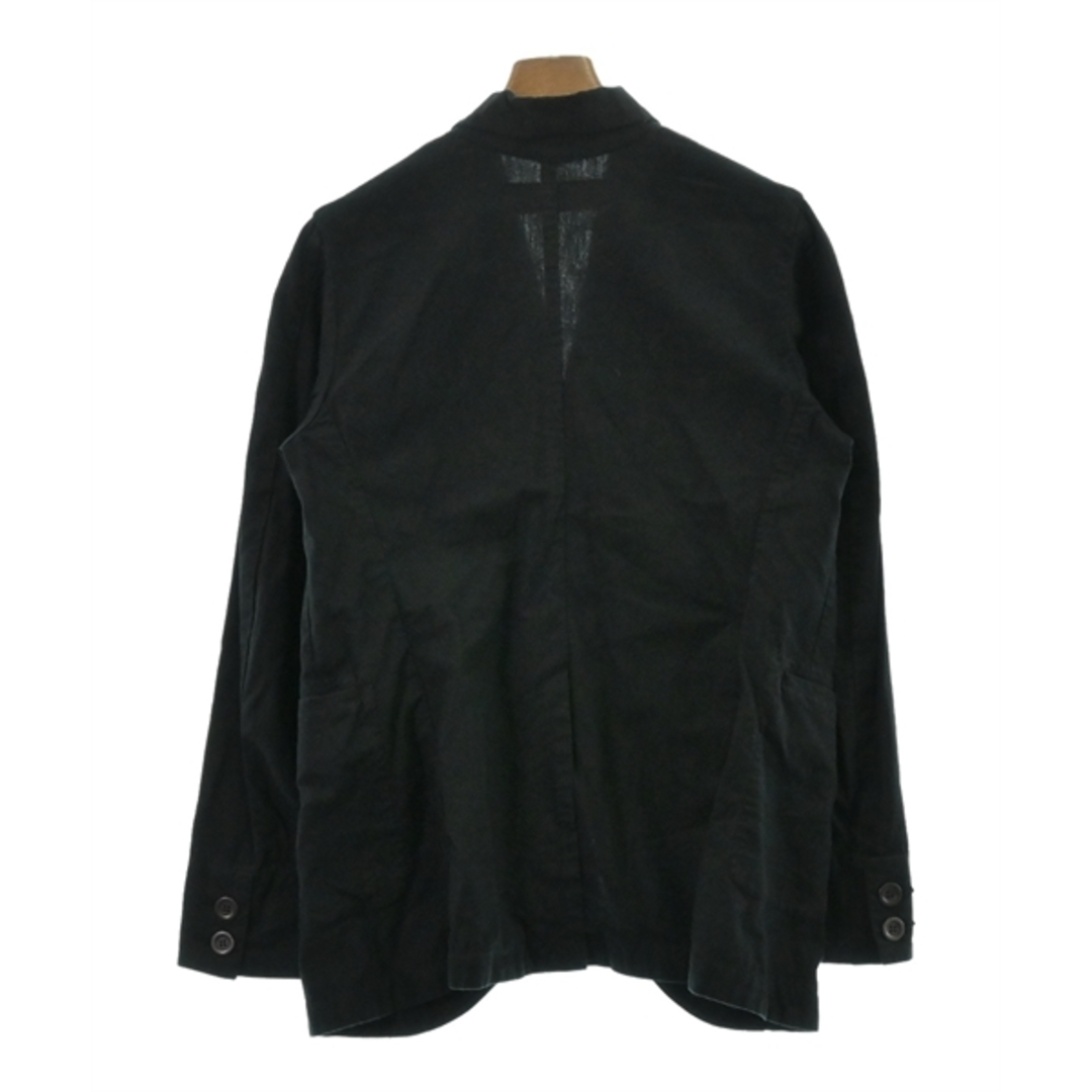 AU GARCONS オーギャルソン カジュアルジャケット 1(S位) 黒 【古着】【中古】 メンズのジャケット/アウター(テーラードジャケット)の商品写真