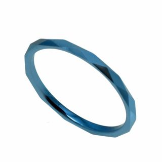 【BLUEGEMS】RING タングステン リング 指輪 シンプル ペア メンズ(その他)