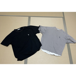 us polo assn Tシャツ　XL メンズ　2着セット(Tシャツ/カットソー(半袖/袖なし))