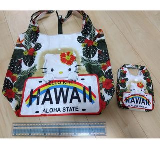 キティちゃん　エコバッグ　ハワイ　完売　HAWAII　ABCストア