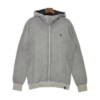 G-STAR RAW - G-STAR RAW ジースターロー パーカー L 黒x白(総柄) 【古着】【中古】