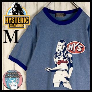 ヒステリックグラマー(HYSTERIC GLAMOUR)の【超絶人気モデル】ヒステリックグラマー ヒスガール 即完売 希少 リンガーシャツ(Tシャツ/カットソー(半袖/袖なし))