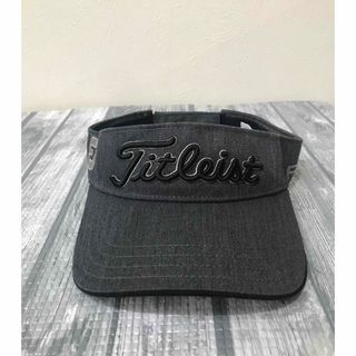 タイトリスト(Titleist)のタイトリスト サンバイザー 美品！！ グレー(その他)