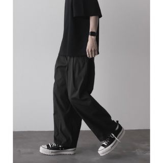 loose tapered wide PT / ルーズテーパードワイドパンツ(スラックス)