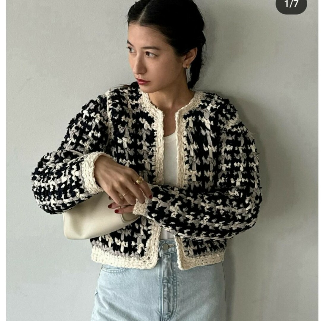 CLANE - CLANE VINTAGE TAPE HAND KNIT CARDIGAN 2の通販 by CLANE - CLANE VINTAGE TAPE HAND KNIT CARDIGAN 2の通販 by