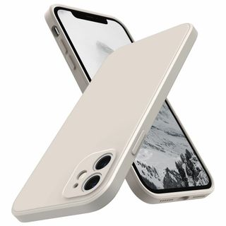 【色:ストーングレイ】SURPHY iPhone11 ケース シリコン, 直辺i(その他)