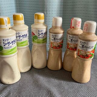 キユーピー(キユーピー)のドレッシング シーザーサラダ＆ごま(かつおだし味) 6本セット　キューピー(調味料)