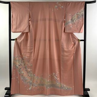 訪問着 身丈165.5cm 裄丈64.5cm 正絹 秀品 【中古】(着物)