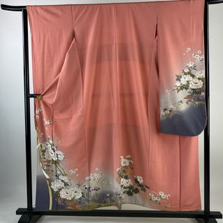 振袖 身丈155.5cm 裄丈63cm 正絹 秀品 【中古】(着物)