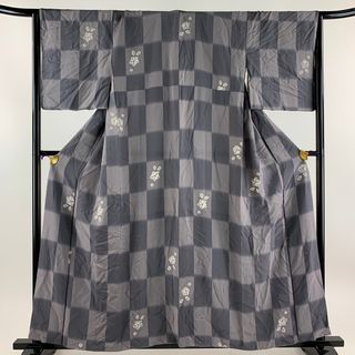 小紋 身丈158cm 裄丈64.5cm 正絹 優品 【中古】(着物)