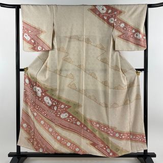 訪問着 身丈156.5cm 裄丈64cm 正絹 美品 秀品 【中古】(着物)